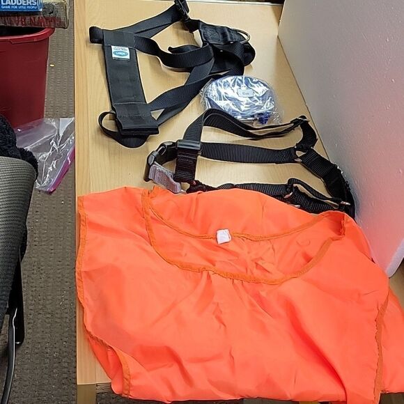 Large dog seat belt, harness, lead and night vest for the walker - Picture 1 of 6
